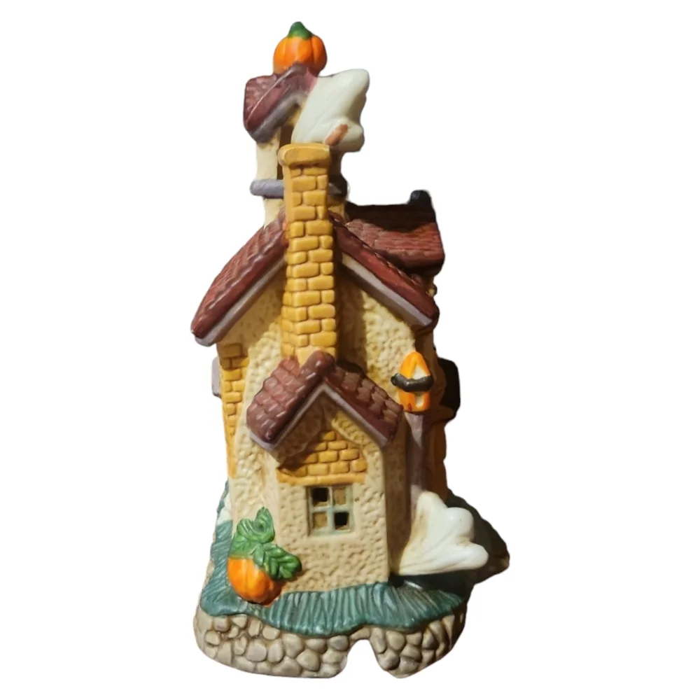 Vtg Halloween Haunted Castle
